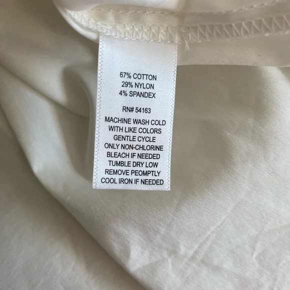 Marc New York White Long Sleeve Button Down Shirt. Size M - Picture 6 of 9